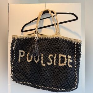 Chic Black and Cream Tote Bag